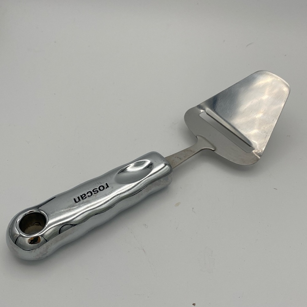 VTG Roscan stainless steel block cheese slicer weighted handle